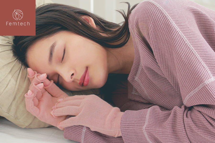 手肌にやさしいハンドウォーマー