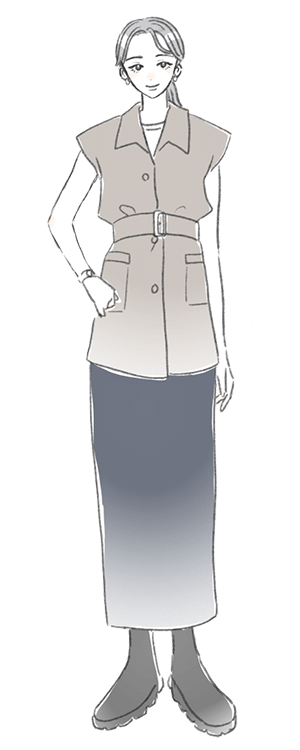 骨格ストレートタイプ画像