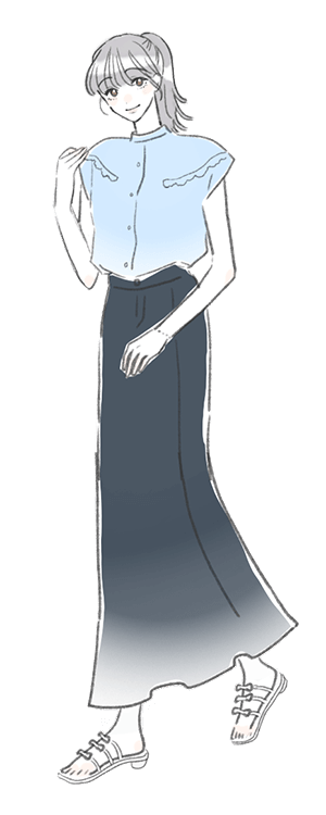 骨格ウェーブタイプ画像